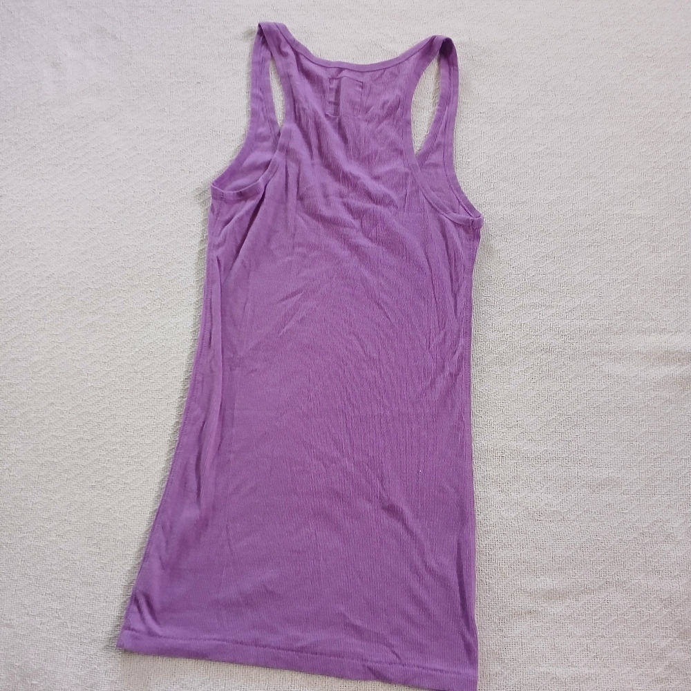 PINK '09 cotton purple y2k tank top - Picture 8 of 9